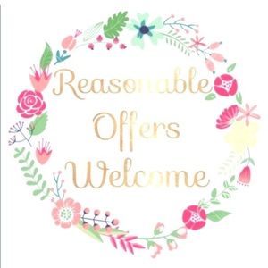 I will except or counter all offers
